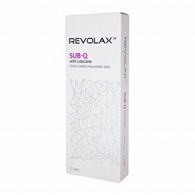 فیلر پوستی عمیق ساب کیو Revolax برای تزریق در عمق درم میانی تا عمیق برای بازسازی حجم صورت و کاهش چین و چروک