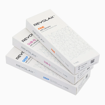 فیلر پوستی Revolax Fine Deep Sub-Q با ژل صاف و الاستیک برای بازسازی حجم طبیعی صورت