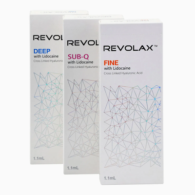 سازگاری زیستی بالا ژل تزریقی Revolax Dermal Filler برای اصلاح چین و چروک صورت و درمان های جوانسازی پوست