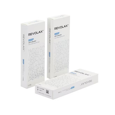 از یخ زدن اجتناب کنید Revolax Dermal Filler Fine Deep Sub Q غلظت 20 Mg در هر میلی لیتر برای تزریق حجم عمیق صورت و درمان چین و چروک