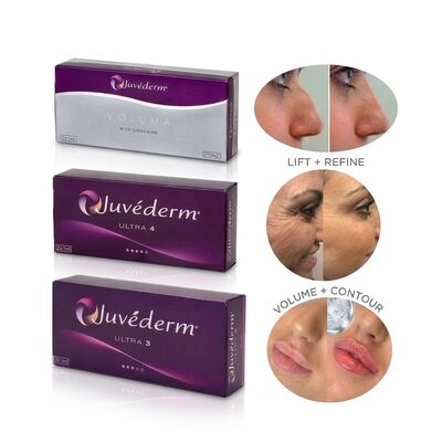 Juvederm Ultra 4 Filler for Nose Hyaluronic Acid Filler Dermal for Non- Surgical Rhinoplasty اصلاح صورت بینی بدون جراحی