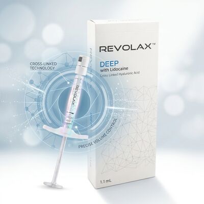 Revolax Deep Marionette Line Filler Monophasic Hyaluronic Acid Dermal Filler 1.1ml برای اصلاح گوشه های دهان