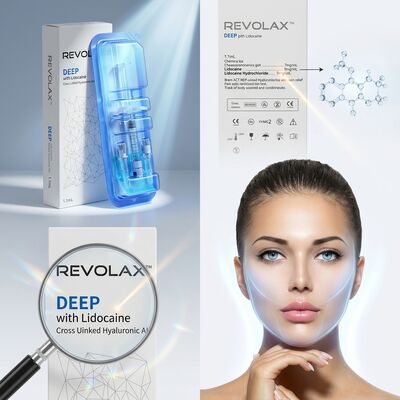 فیلر خط فک Revolax Sub-Q تک فازی اسید هیالورونیک فیلر پوستی 1.1 میلی لیتر برای کانتورینگ خط فک