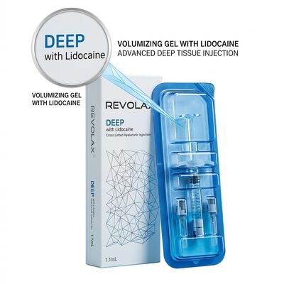 Revolax Deep Marionette Line Filler Monophasic Hyaluronic Acid Dermal Filler 1.1ml برای اصلاح گوشه های دهان