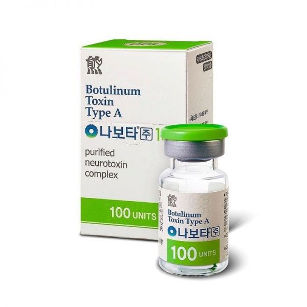 نوع A 100u Toxina Botulinica Nabota کره بوتاکس برای از بین بردن چین و چروک