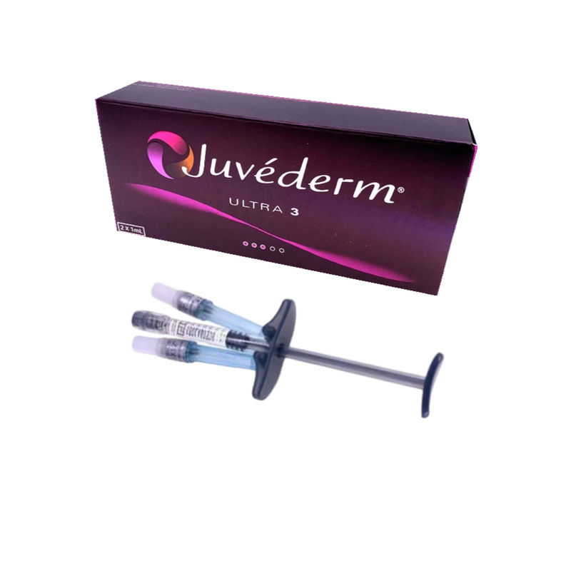 ژل هیالورونات تزریق شده Juvederm Filler Ultra 3 Ultra 4 حجم برای صورت