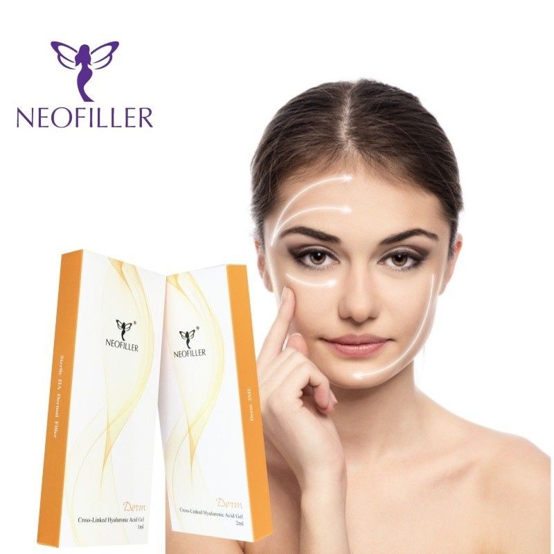 Neofiller Hypodermic Facial Dermal Filler Cross Linked 24mg/ml غلظت 9 تا 12 ماه طول عمر