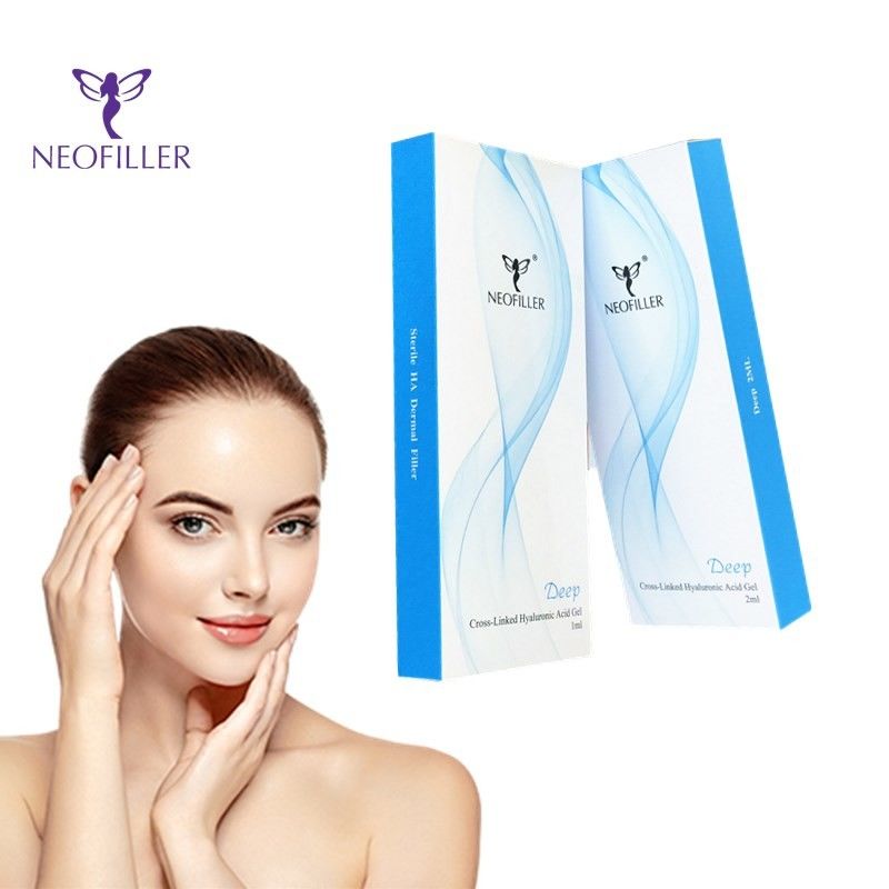 24mg-ml Hyaluronic Acid Dermal Filler 5ml ژل تزریقی صاف و طبیعی برای افزایش شکل صورت