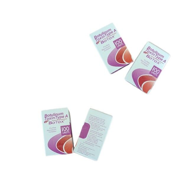 بوتاکس ضد چروک با 100 واحد/ویال سم بوتولینوم نوع A در فرمولاسیون پودری با ماندگاری 2 ساله