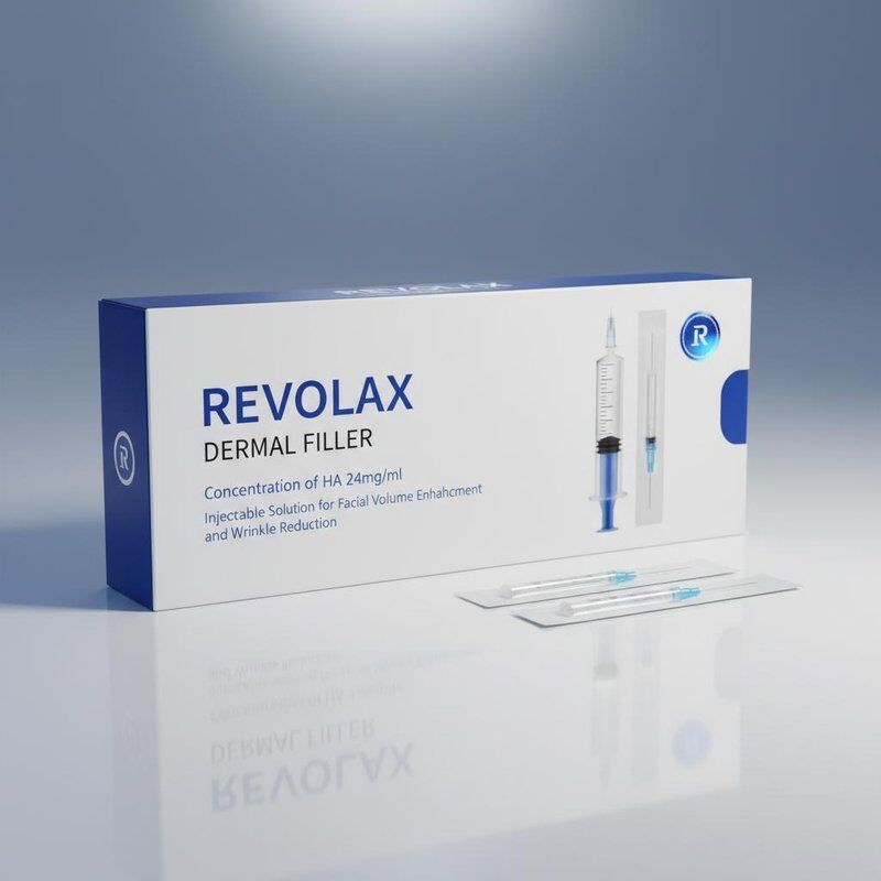 غلظت Ha 24mgml Revolax Dermal Filler محلول تزریقی برای افزایش حجم صورت و کاهش چین و چروک
