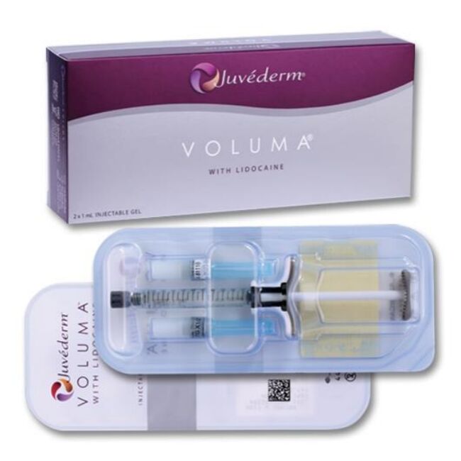 فیلر پوستی ضد چروک Juvederm 1ml سرنگ 1ml 2 سرنگ حرفه ای برای کانتورینگ و کاهش چین و چروک صورت