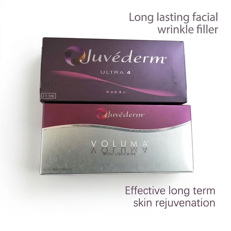 کلینیک های Juvederm Ultra Plus Filler 1ml سرینج حجم پرکننده پوستی تزریقی برای چروک های صورت و بازسازی حجم