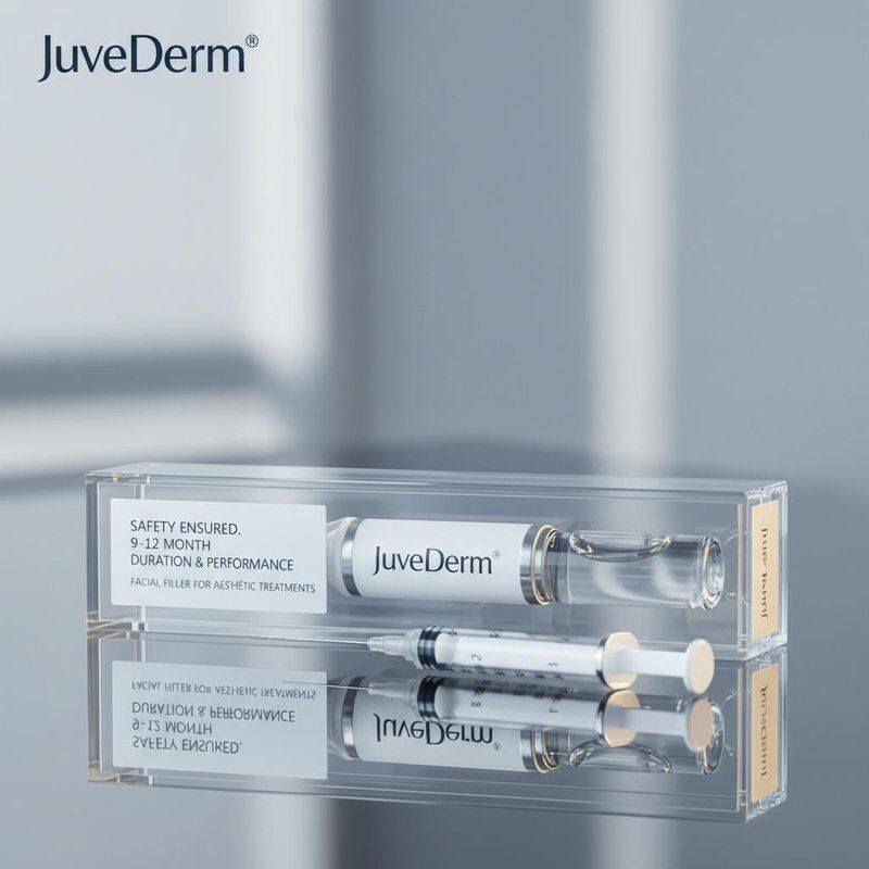 ایمنی تضمین شده Juvederm Facial Filler که مدت زمان 9 تا 12 ماه و عملکرد برای درمان های زیبایی را ارائه می دهد