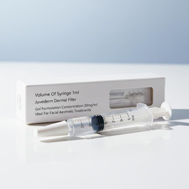 حجم شیرینی 1 میلی لیتر ژل پرکننده پوست Juvederm غلظت 20mg Ml ایده آل برای درمان زیبایی صورت