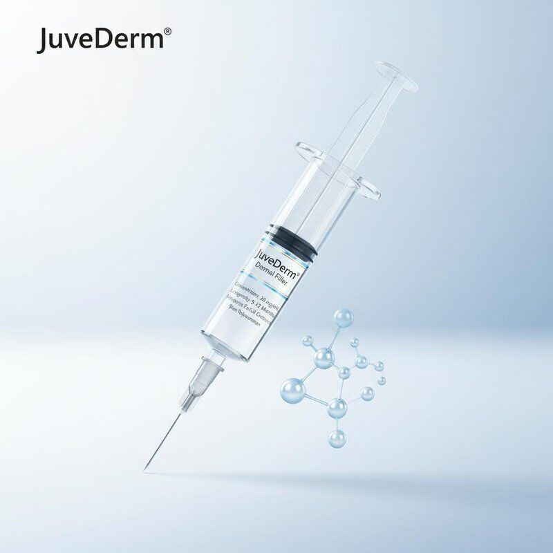 جراحی پلاستیک Juvederm Dermal Filler غلظت 20mgMl طول عمر 9-12 ماه مناسب برای بهبود شکل صورت و جوانه سازی پوست