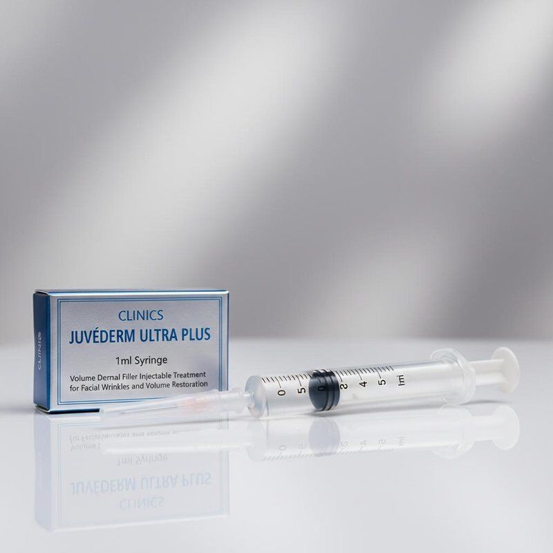 کلینیک های Juvederm Ultra Plus Filler 1ml سرینج حجم پرکننده پوستی تزریقی برای چروک های صورت و بازسازی حجم