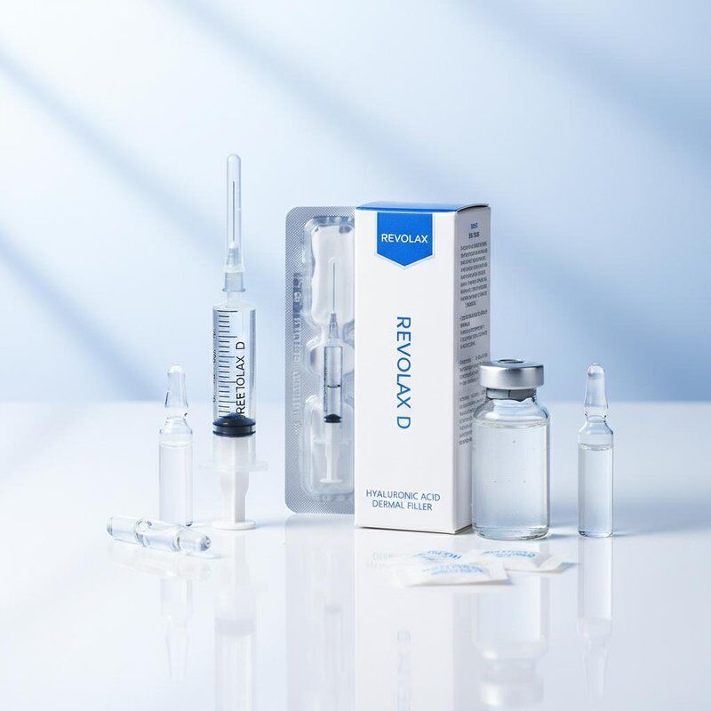 اسید هیالورونیک Revolax Dermal Filler محلول ایمن تزریقی برای شکل دادن صورت کاهش چروک و رطوبت پوست