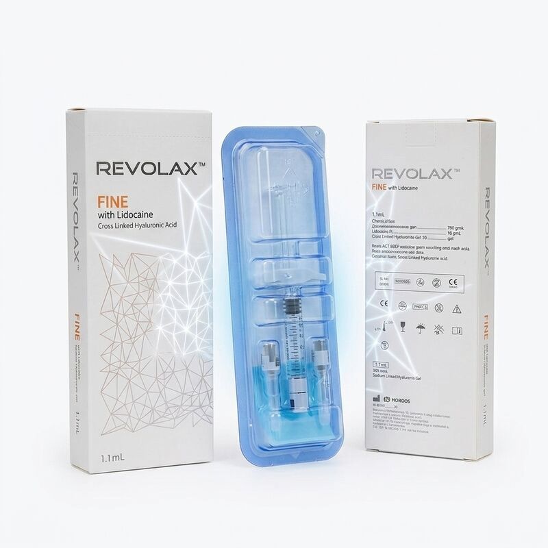 Revolax Sub-Q Full Face Filler Monophasic Hyaluronic Acid Dermal Filler 1.1ml برای بازسازی حجم صورت
